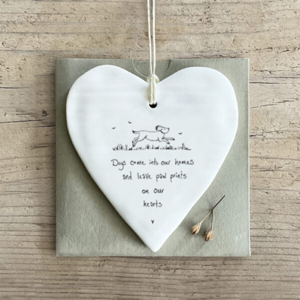 6196 Wobbly round heart-Dogs come into our home - Image 2